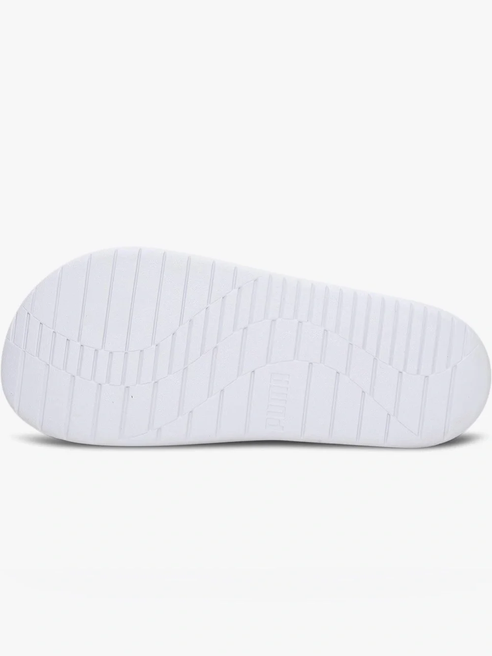 Puma Black and White Slide Sandals